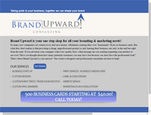 Tablet Screenshot of brandupward.com